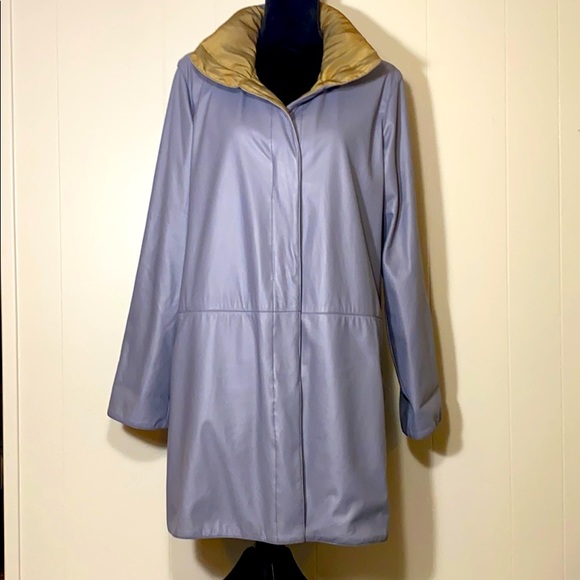 NEW MYCRA PAC Life Hooded Reversible Knee Raincoat